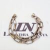 Conjunto Colar Tibetano Caquinho Branco + Pulseira Elo Retangular-24