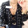 Colar Choker Elo Grumet-98 Banho Ouro Corrente Aço Fecho Mosquete