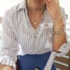 Conjunto 3 Colares + 1 Pulseira Pingentes Cadeado Carta Amor Banho Prateado