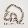 Conjunto 3 Colares + 3 Pulseiras Mistos Banho Ouro e Prateado Combinados
