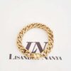 Conjunto 3 Colares + 3 Pulseiras Mistos Banho Ouro e Prateado Combinados