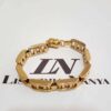 Conjunto 4 Pulseiras Trabalhadas Banho Ouro Vários Designs Fecho Ímã