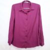 Camisa Feminina Tradicional Manga Longa Uva Viscose