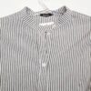Camisa Feminina Tradicional Listrada Manga Longa  Botões