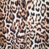 Chamise Feminina Mulet Oversize Manga Bufante Animal Print Onça