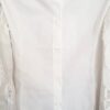 Camisa Manga Bufante Longa Branca Renda Trabalhada