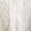 Camisa Feminina Manga Longa Branca Trabalhada Botões Forrados