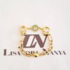 8602a Conjunto 4 Pulseiras Sorte Olho Grego Trevo Banho Ouro Corrente Aço
