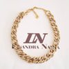 Conjunto Combinado Onça/Pantera Banho Ouro 2 Colares + 2 Pulseiras