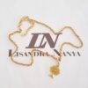 Conjunto Árvore da Vida 22mm  Colar + Pulseira Banho Ouro Corrente Aço