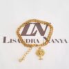Conjunto Árvore da Vida 22mm  Colar + Pulseira Banho Ouro Corrente Aço