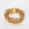 Conjunto de Pulseira e Colar Árvore da Vida em Ouro Banho para Mulheres Elegantes