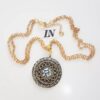 Conjunto Combinado Colares Tibetanos Cerâmica Branca