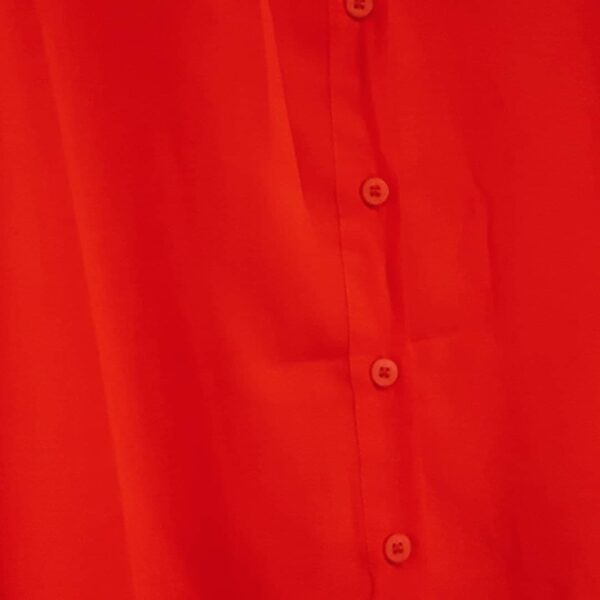 camisa_3371_3_20191004123957 Camisa Feminina Tradicional Manga Longa Coral Viscose Pré-Lavada