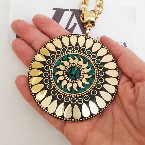colar_tibetano_dourado_caquinho_verde_1_volta_elo_cadeado_22_c_1_pulseira_bonus_fecho_ima_2_voltas_8145_3_20191123115420 Conjunto Colar Tibetano Caquinho Verde + Pulseira Banho Ouro Elo Cadeado-22