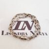 conjunto_de_4_pulseiras_prateadas_com_fecho_de_ima_8173_8173_3_20191211080548 Pulseira Coração Elo Retangular-129 Corrente Aço Banho Galvânico