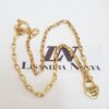 Conjunto Banho Ouro 3 Colares Mistos Choker Curto Médio + Pulseira