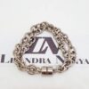 conjunto_prateado_pulseira_fecho_ima_8225_8225_4_20200122143940 Conjunto 4 Pulseiras Banho Prateado Corrente de Aço Elo Grande Pingentes