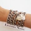 conjunto_pulseiras_prateadas_8178_8178_1_20191219131558-2-1.jpg Pulseira Elo Grumet-317 Prateada 2 Voltas Corrente Aço Fecho Ímã