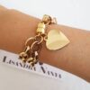 pulseira_dourada_elo_portugues_106_gordinha_fecho_ima_8078_2_20191016144237-6-1.jpg Pulseira Coração Plano Pequeno Banho Ouro Elo Português-145 Corrente Aço